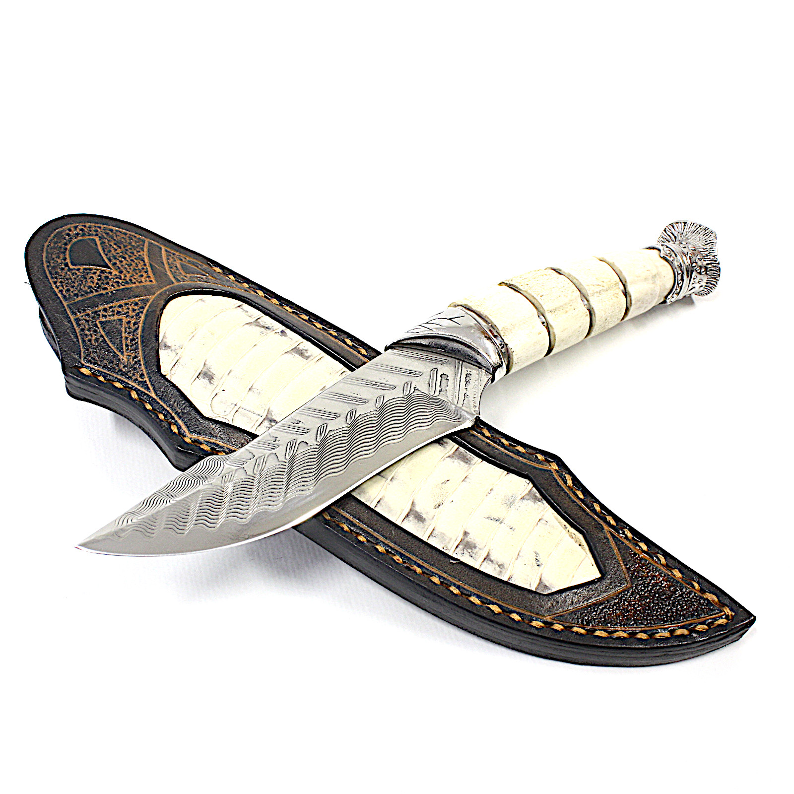 MaceMaker ANTLER - SanMai Hunting Knife