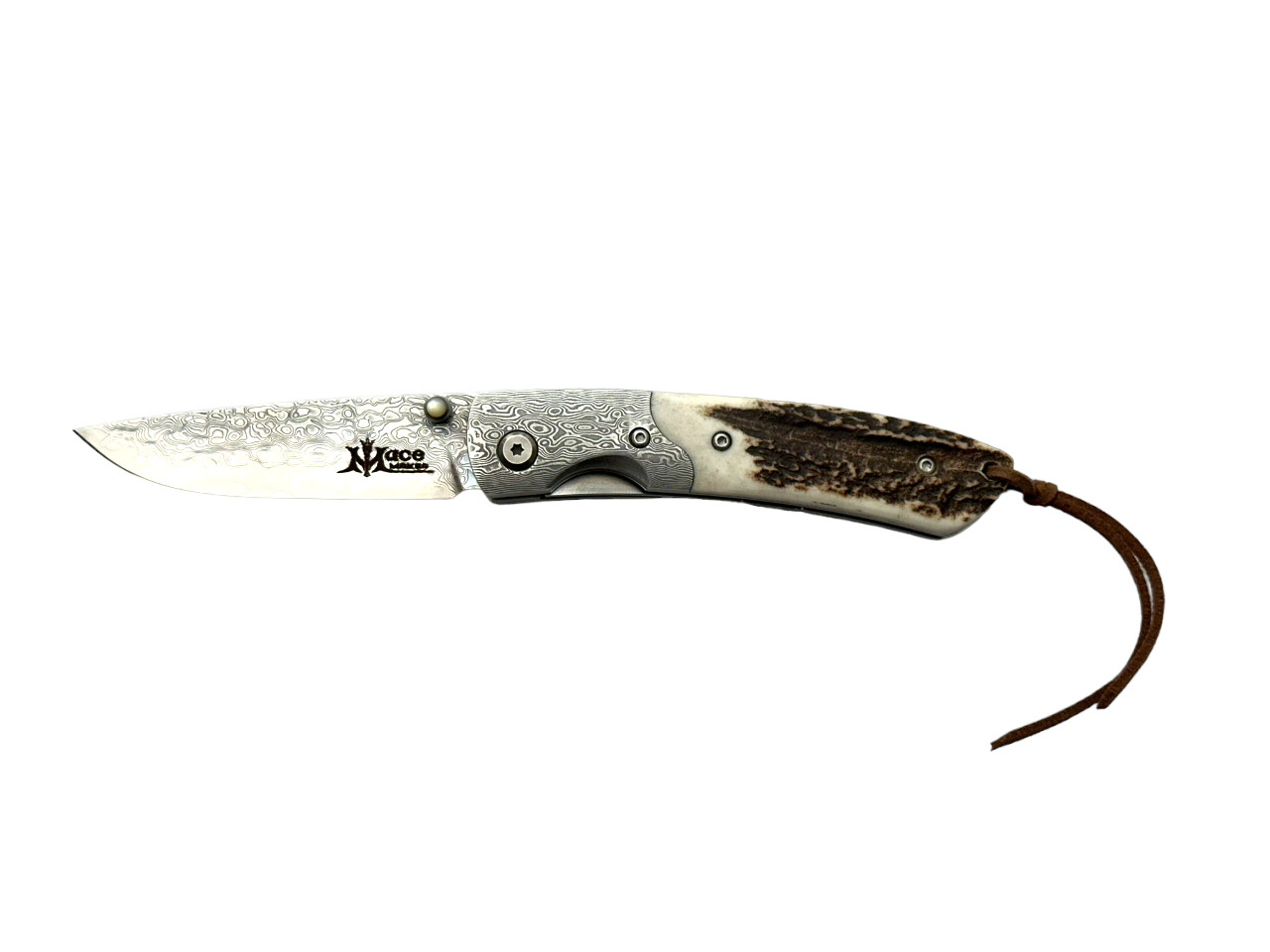 MaceMaker Whitedeer - SanMai Flip Knife