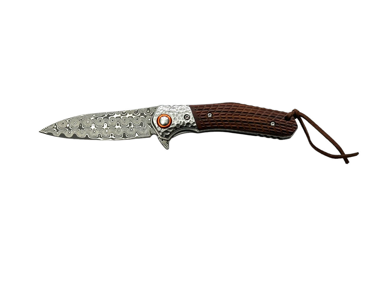 MaceMaker Tenacious Brown - SanMai Flip Knife